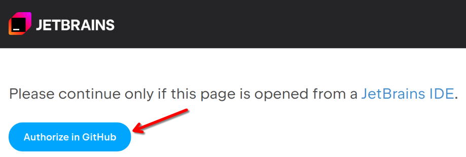 JetBrains and GitHub