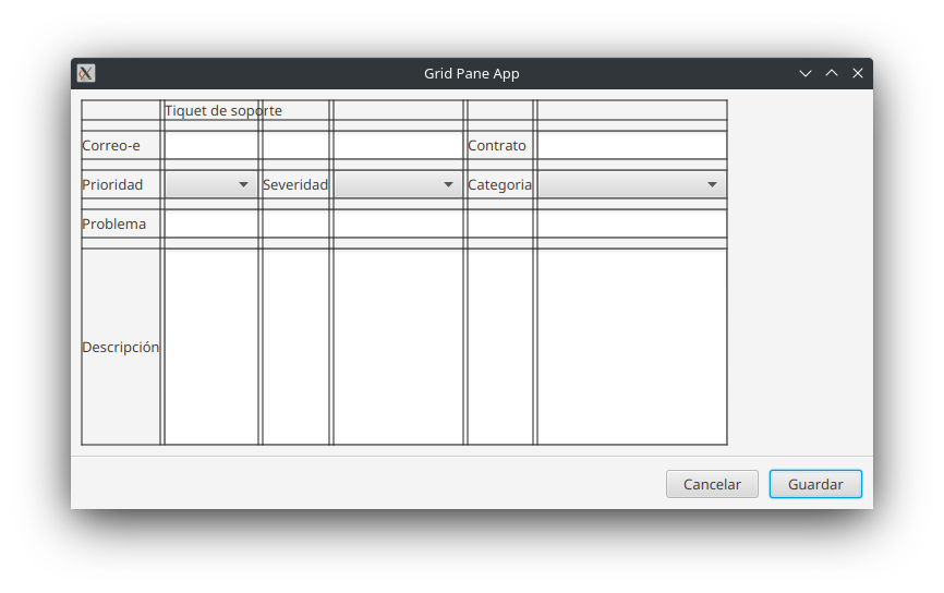 Lineas de estructura para GridPanev2