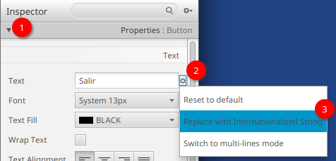 Internacionalización, paso 1