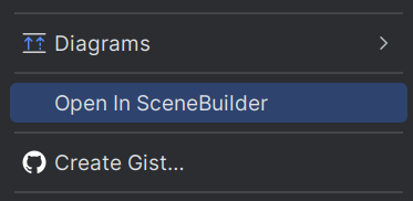 Proyecto JavaFX, Scene Builder
