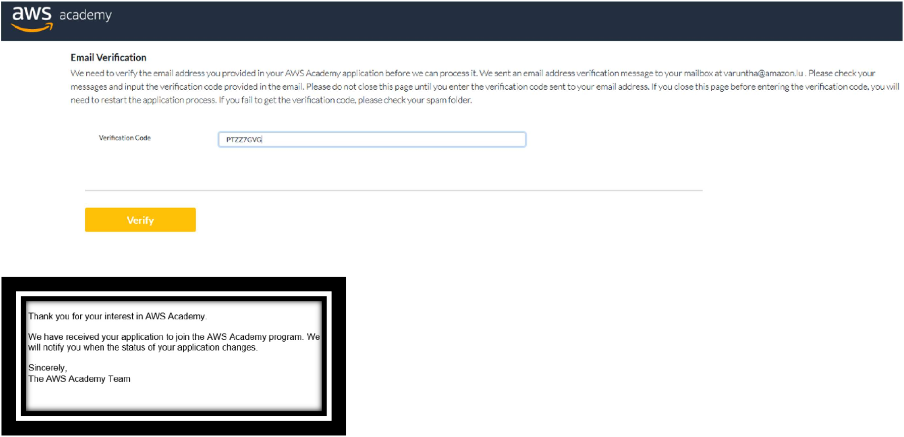 Verificación, paso 2